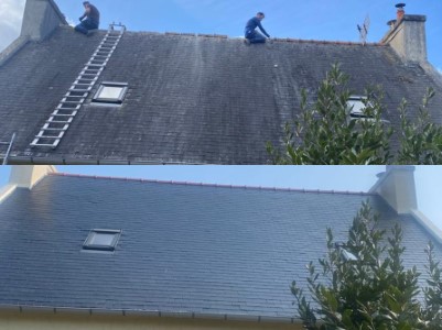 Nettoyage de toiture